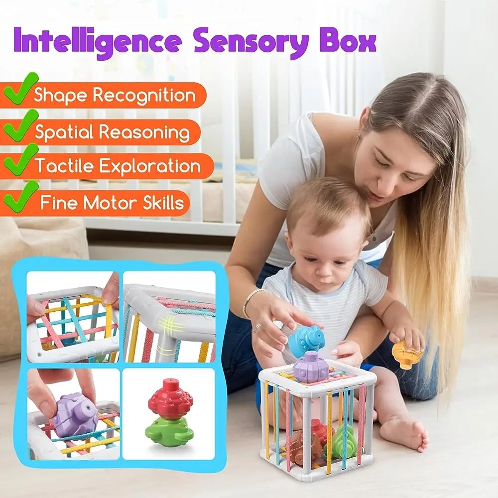 Радужный развивающий куб-сорте – обзор и цена Baby Products Toys