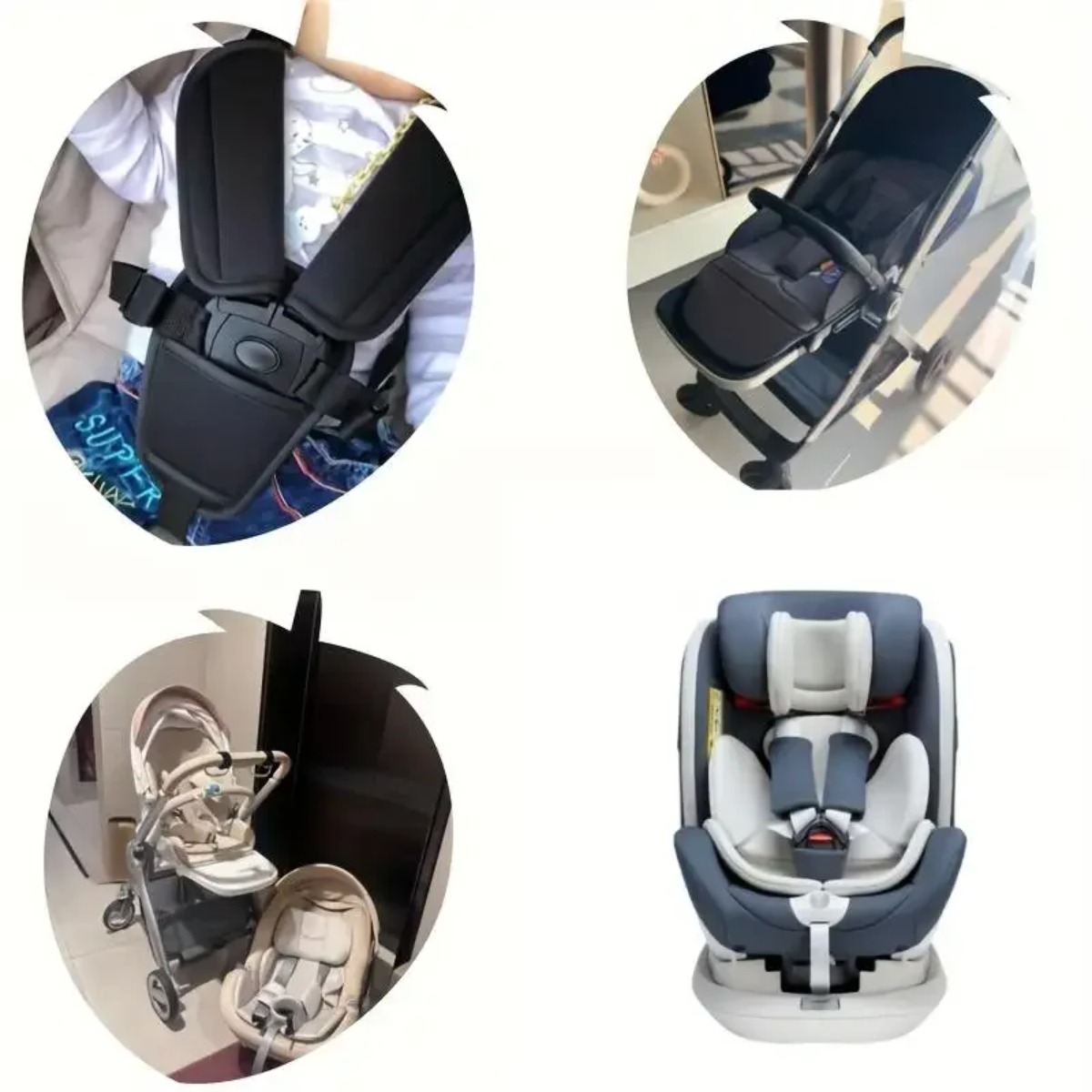 Накладки на ремни безопасности – обзор и цена Infant Car Seat Cover